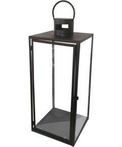 Artflow Laterna Josephine metāla 28x28x68cm, melna Āra apgaismojums