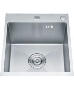 Кухонная мойка из нержавеющей стали VENTO 40X50X22 сатин врезная Крупная бытовая техника
