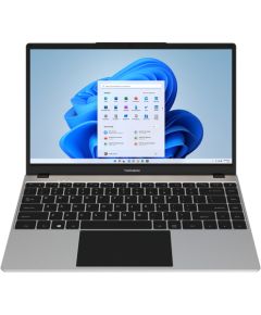 Thomson laptop Neo N14, 14.1-inch, Intel Celeron N4020, 1920x1080 FHD IPS, 8Gb RAM DDR4, 256Gb SSD, WiFi AC, BT, 1MP Webcam, 8000mAh 7.6V 14h, TypeC data, Windows 11, keyboard EN, Silver Portatīvie datori