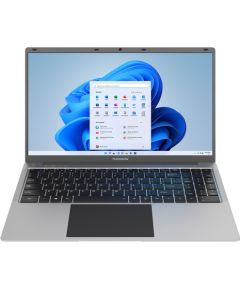 THOMSON laptop Neo N15, 15,6-inch, Intel Celeron N4020/1920x1080 FHD TN, 8GB RAM DDR4, 256Gb SSD, Wifi AC, BT, 1MP Webcam, TypeC data, 8000 mAh 7.6V, Windows 11S, Keyboard QWERTY US, Silver Portatīvie datori