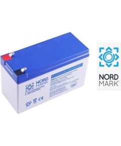 Аккумулятор NORDMARK, 12V 7Ah, T1 UPS стабилизаторы напряжения