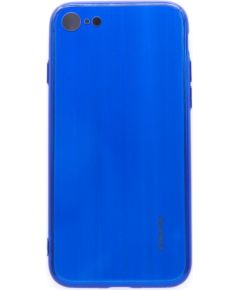 Evelatus Apple  iPhone 7/8/SE2020/SE2022 Water Ripple Full Color Electroplating Tempered Glass Blue Neoriģinālie Maciņi
