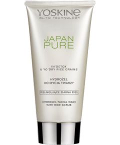 Yoskine, Japan Pure, Hydrogel, Exfoliating, Cleansing Gel, Face, 150 ml Ķermeņa kosmētika