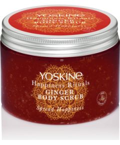 Yoskine, Happiness Rituals, Ginger, Peeling, Body Scrub, 300 ml Ķermeņa kosmētika