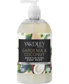 Yardley, Gardenia & Coconut Milk, Botanical, Cleanses, Hand Gel, 500 ml Косметика для тела