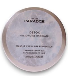 We are Paradoxx, Detox, Vegan Keratin, Hair Treatment Cream Mask, Restorative, 200 ml Matu kopšana