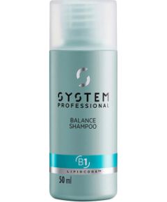 System Professional by Wella, B1, Hair Shampoo, Balancing, 50 ml Šampūni