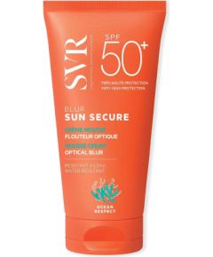 SVR, Sun Secure Blur, Parfum-Free, Sun Protection, Sunscreen Cream, For Face, SPF 50+, 50 ml Ķermeņa kosmētika