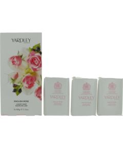 Set Trio, Yardley, English Rose, Scented Soap Bar , 100 g Жидкое мыло