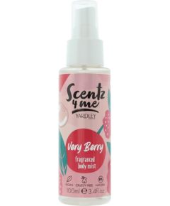 Yardley, Scentz 4 Me Very Berry, Scented Spray, Unisex, 100 ml Духи унисекс