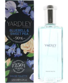 Yardley, Bluebell and Sweetpea, Eau De Toilette, For Women, 125 ml Smaržas - NESAKĀRTOTS