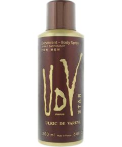 Ulric De Varens, Star, Scented Spray, For Men, 200 ml Unisex Smaržas