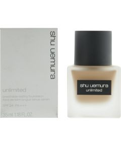 Shu Uemura, Unlimited, Natural, Liquid Foundation, 734, 734 Rich Beige, SPF 24, 35 ml Dekoratīvā kosmētika