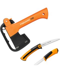 Cirvis  Fiskars X5 + piederumi Cirvji un kokapstrāde