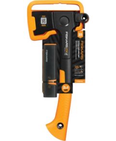 Cirvis  Fiskars X14 X-SERIES + asinātājs Cirvji un kokapstrāde