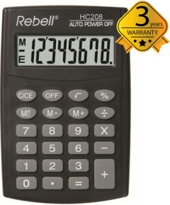 Calculator pocket Rebell HC208 Jaunumi - Birojam