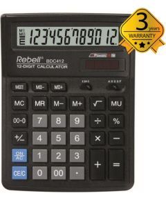 Calculator Desktop Rebell BDC412 Jaunumi - Birojam