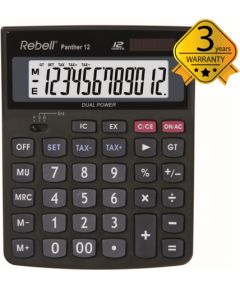 Calculator Desktop Rebell PANTHER 12 Jaunumi - Birojam