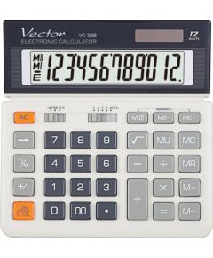 Kalkulator Vector VC-368 biurkowy (X17044) Jaunumi - Birojam