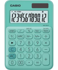 Kalkulator Casio (MS-20UC-GN-S) Jaunumi - Birojam