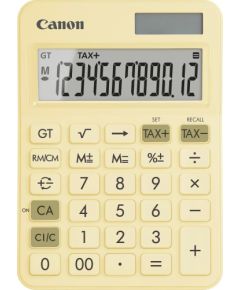 Kalkulator Canon Canon Kalkulacka LS-125KB PYL - Pastelově žlutá Jaunumi - Birojam