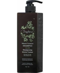 Saphira, Mineral Treatment, Hair Treatment Shampoo, For Volume, For Fine Or Thin Hair, 1000 ml Šampūni