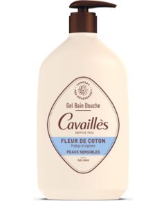 Roge Cavailles, Roge Cavailles, Cotton Flower, Regenerating, Shower Gel, For Sensitive Skin, 1000 ml Dušas želejas ķermenim