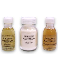 Susanne's Home Spa Collection Set Susanne Kaufmann: Face Cleansers, Paraben-Free, Purifying, Cleansing Gel, For Face, 30 ml + Body Lotions & Creams, Sulfates-Free, Nourishing, Body Butter, Day, 15 ml + Face Masks & Exfoliators, Enzyme, Exfoliating Cleanse Парфюмерные наборы