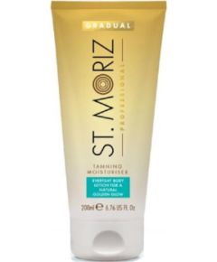 St. Moriz, Daily Moisturizing Self Tanner, Natural glow, Self -Tanning Lotion, No, For Face & Body, 200 ml Косметика для тела