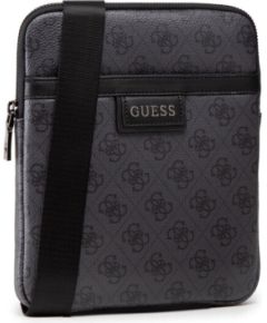 Guess, Vezzola, Textile Crossbody Bag, Black, 19 x 24 x 2cm, For Women Somas portatīvajiem datoriem