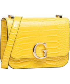 Guess, Corily, Textile Crossbody Bag, Yellow, 18.5 x 14.5 x 7 cm, For Women Somas portatīvajiem datoriem