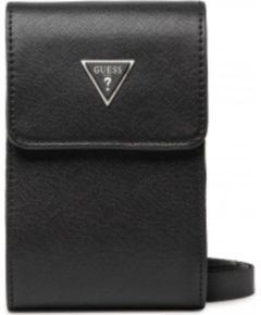 Guess, Guess, Synthetic Leather, Badge Holder, Textile Crossbody Bag, Black, HMCERT, 11 x 17 x 4 cm, For Women Сумки, обложки для ноутбуков
