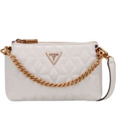 Guess, Elenia, Mini, Textile Crossbody Bag, Stone, QB867772, For Women Somas portatīvajiem datoriem