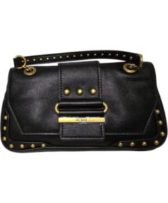 Guess, Belle, Synthetic Leather, Belt, Magnetic Clip, Textile Crossbody Bag, Black, VG774421, 29 x 15 x 4 cm, For Women Сумки, обложки для ноутбуков