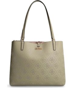 Guess, Amara, 4G Logo, Textile Crossbody Bag, Olive Green, HWSG8493100, 34 x 29 x 11 cm, For Women Somas portatīvajiem datoriem