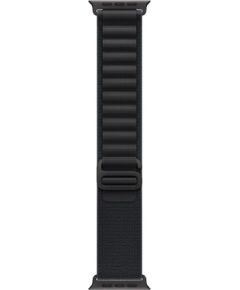 Apple Alpine Loop, 49 mm, M, black titanium, black - Watch band Smart pūlksteņu aksesuāri