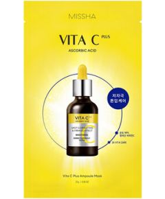 Missha C Vita C Plus Ampoule Mask - Rozjasňující pleťová maska s vitamínem 27.0g Smaržas - NESAKĀRTOTS