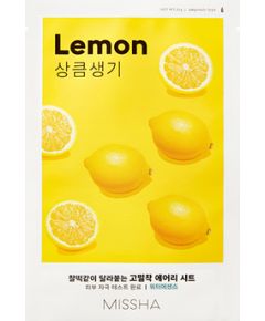 Missha Lemon Airy Fit Sheet Mask - Plátýnková maska s výtažkem z citronu 19.0g Smaržas - NESAKĀRTOTS