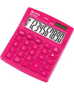 Kalkulator Eleven Eleven Kalkulator SDC810NRPKE różowy 10-cyfrowy wyświetlacz Jaunumi - Birojam
