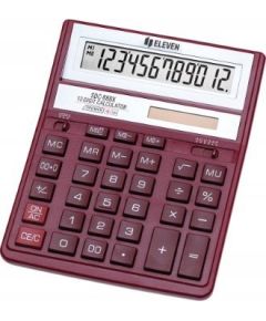 Kalkulator Eleven 12-cyfrowy wyświetlacz czerwony (SDC888XRDE) Jaunumi - Birojam