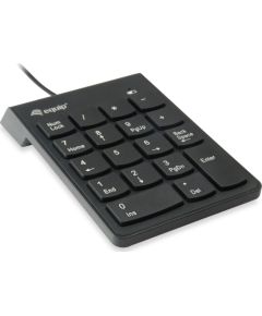 Kalkulator Equip Equip 245205 klawiatura numeryczna Uniwersalne USB Czarny Jaunumi - Birojam