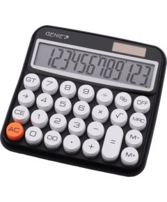 Kalkulator Genie 612BK Kalkulator czarny Jaunumi - Birojam