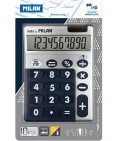 Kalkulator Milan Kalkulator 10-pozycyjny Silver czarny (159906SLBBL) Jaunumi - Birojam