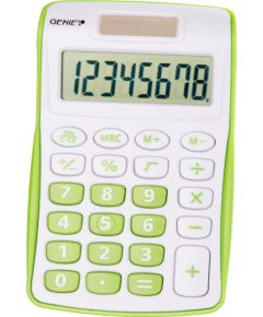 Kalkulator Genie GENIE Taschenrechner 120 G 8-stellig grün Jaunumi - Birojam