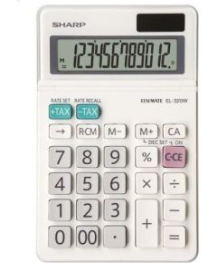 Kalkulator Sharp Kalkulator biurowy Sharp 9x15cm Jaunumi - Birojam