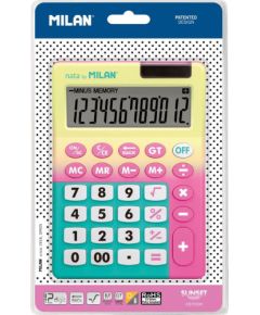 Kalkulator Milan Kalkulator 12 poz. Sunset żółto-różowy MILAN Jaunumi - Birojam