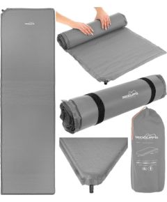 Pašpiepūšošais tūristu paklājiņš, matracis, 180x50x2,5 cm, pelēks, Redcliffs гамаки