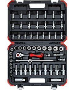 Gedore Red Socket set 3/8 ", 59 pieces (red / black, with Shift-gun, SW 6mm - 24mm) Новинки Для дома и сада 