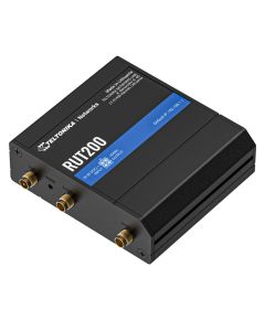 Teltonika LTE Cat 4 Router RUT200 802.11n 10/100 Mbit/s Ethernet LAN (RJ-45) ports 2 Mesh Support No MU-MiMO No No mobile broadband Wireless Routers