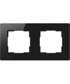 Avatto 2 Socket TS20 light switch frame (black) Viedie slēdži